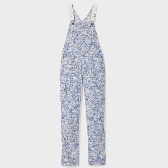 NWT Duluth Small x31L Heirloom Gardening Bib Overalls Farm Toile Garden Outdoors - Picture 9 of 10